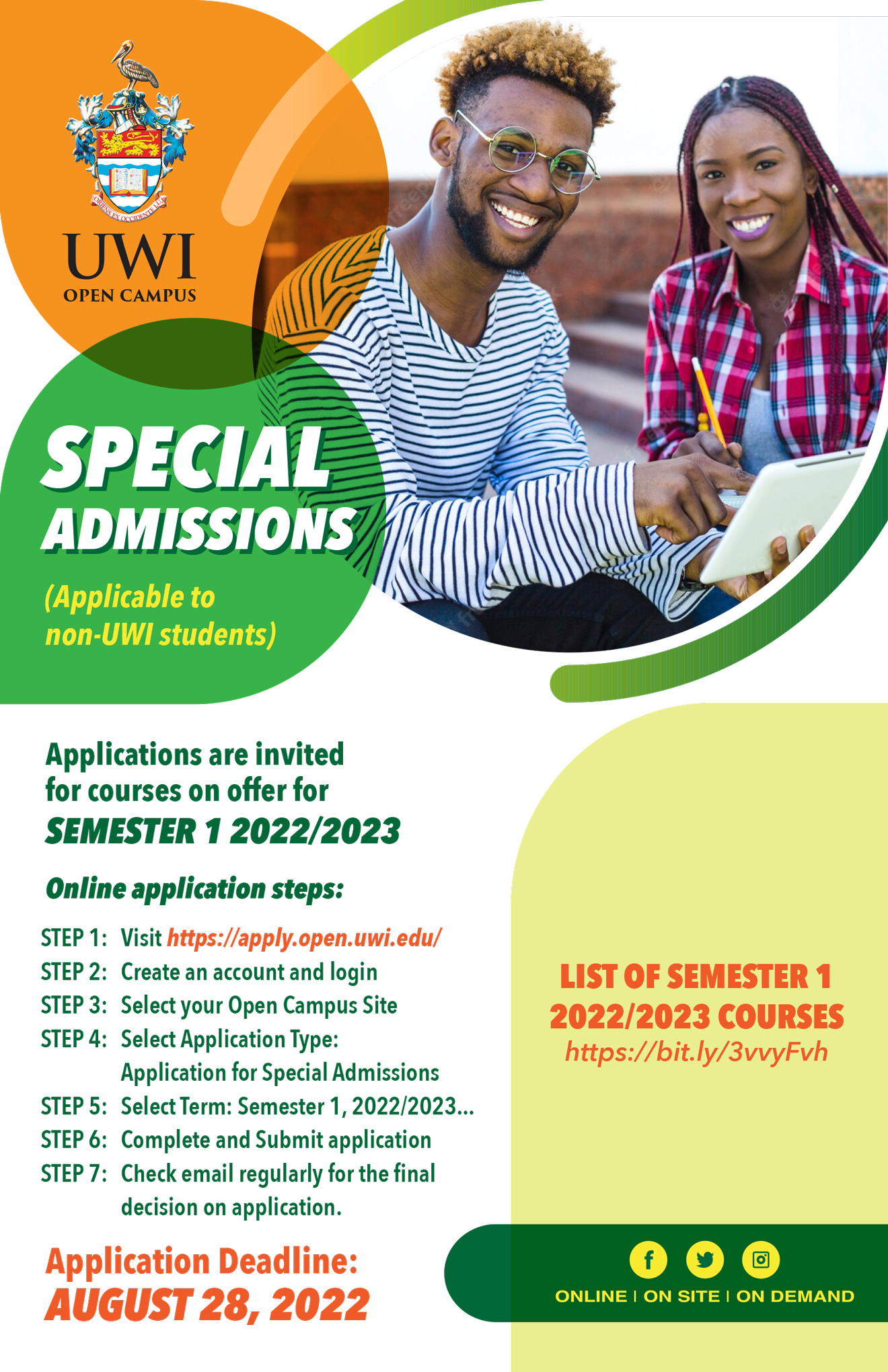 Special Admission 2022/2023