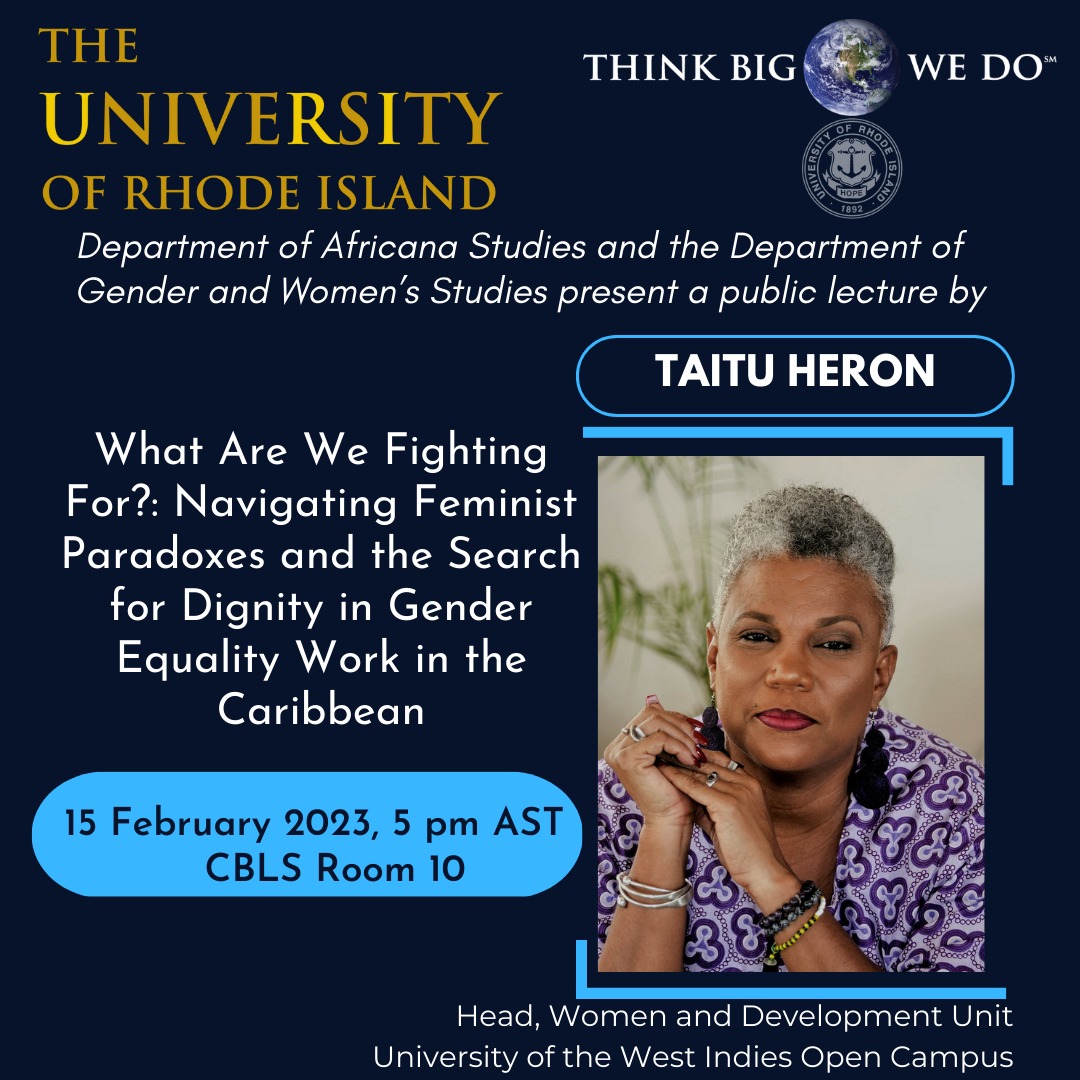 What are we fighting for? Navigating Feminist Paradoxes and the Search for Dignity in Gender Equality Work in the Caribbean