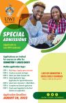 Special Admission 2022/2023