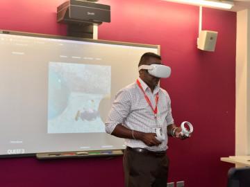 VR content at the STA CETL Tech Meet